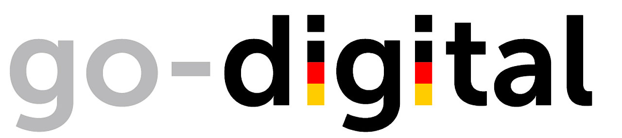 das offizielle go-digital textlogo
